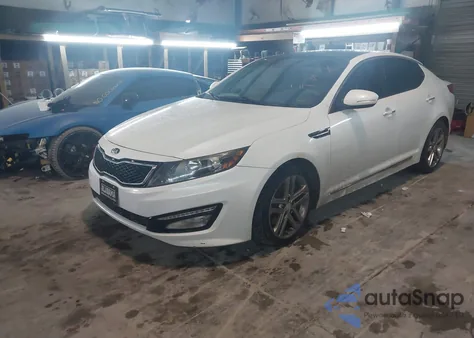 2013 Kia Optima Sx из США, поврежденный, VIN 5XXGR4A69DG162616